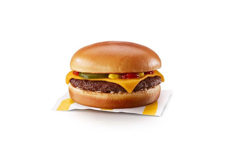 cheese burger mcdonalds calories