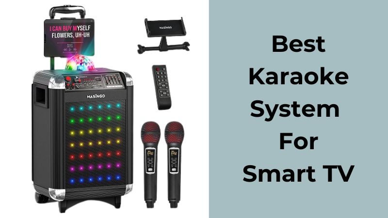 karaoke machine that connects to tv