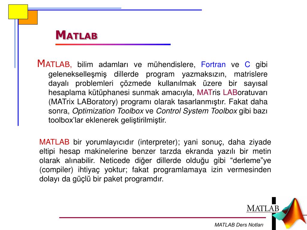 matlab slayt