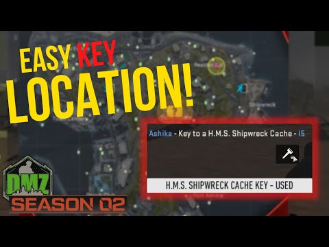 h m s shipwreck cache key