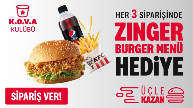 kfc sipariş