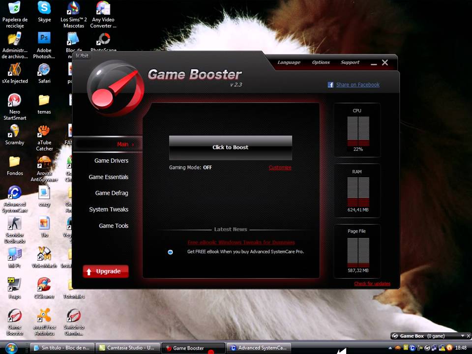 game booster advanced systemcare