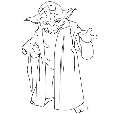 yoda drawing