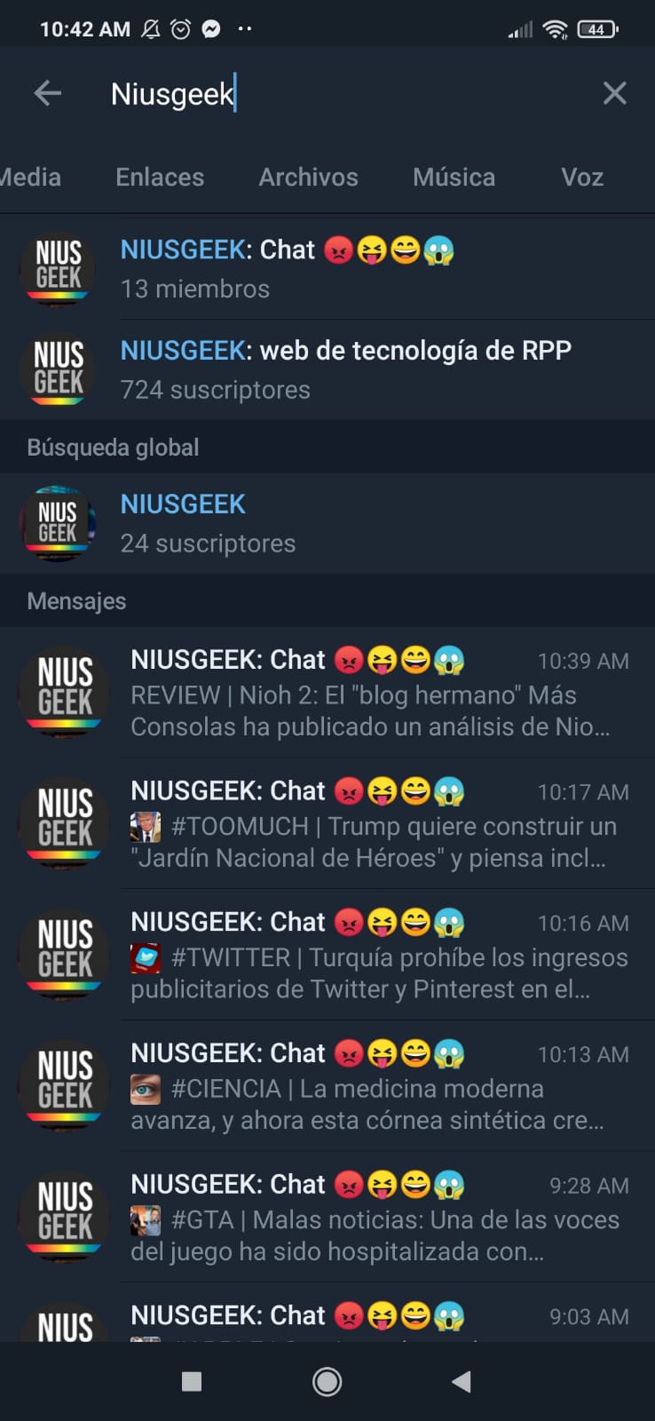 grupo telegram chicas