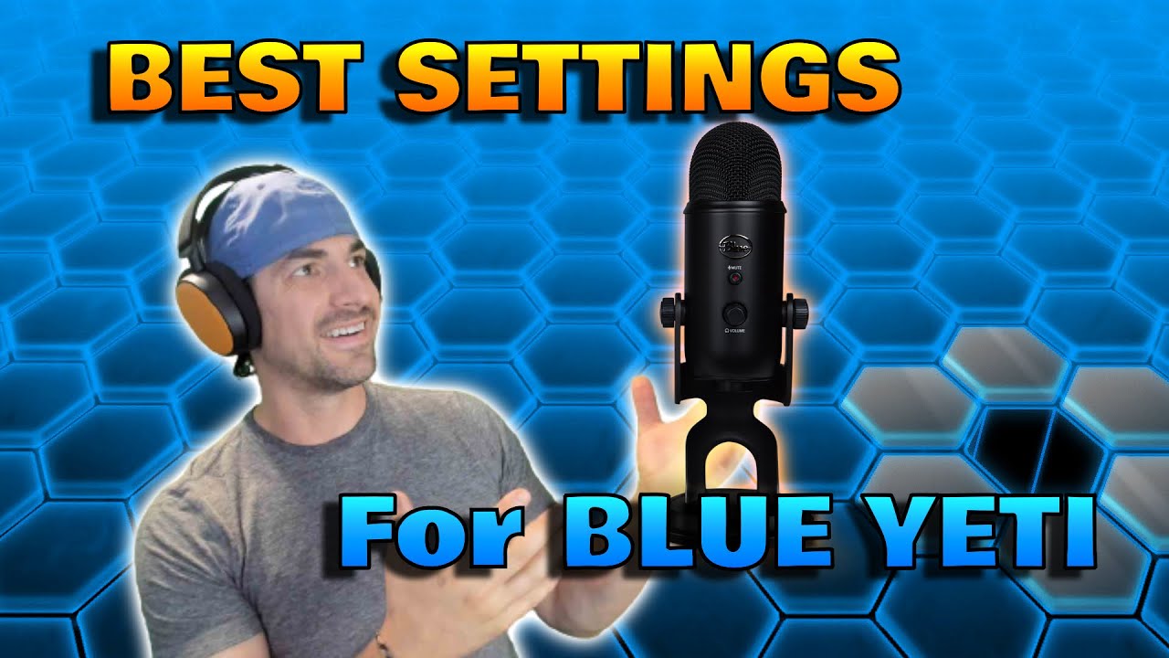 blue yeti microphone background noise