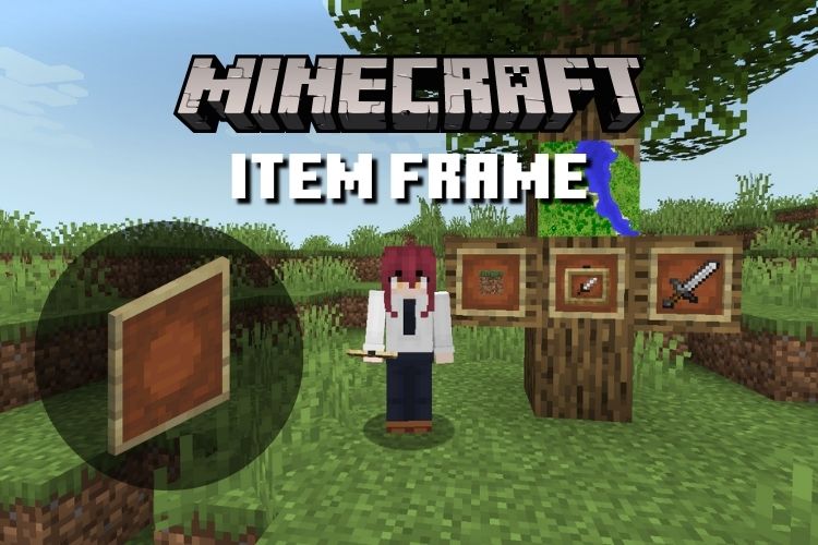 how to make an item frame in minecraft