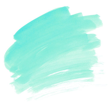 mint watercolor png