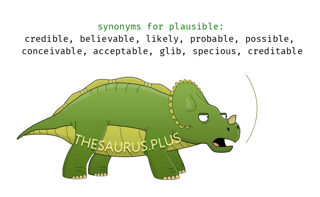 plausible synonym