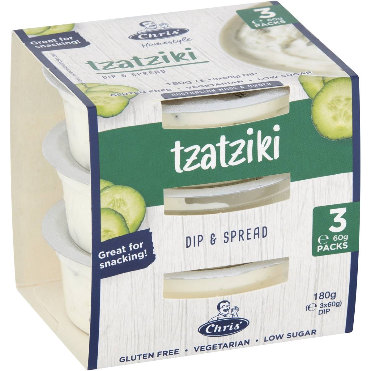 tzatziki dip woolworths