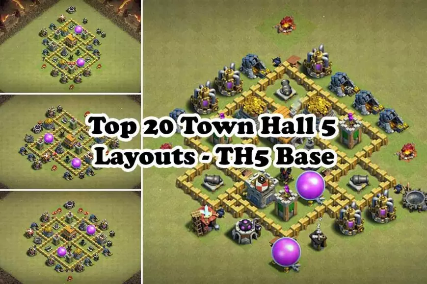 town hall 5 war base