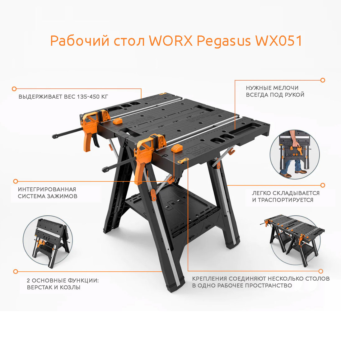 worx pegasus