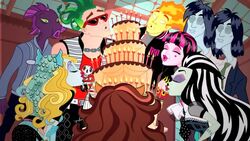 monster high background characters