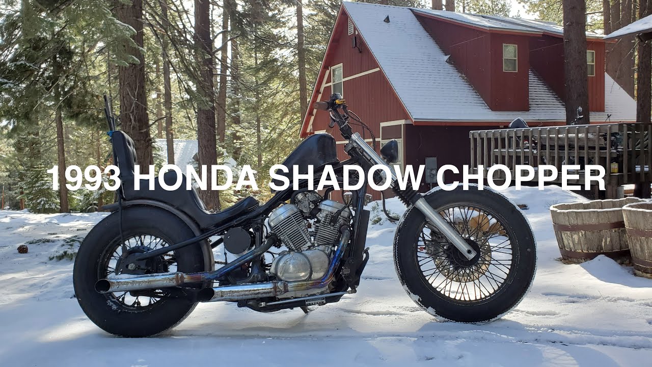 chopper honda shadow 600