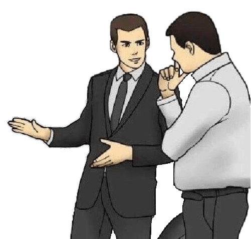 car salesman meme template