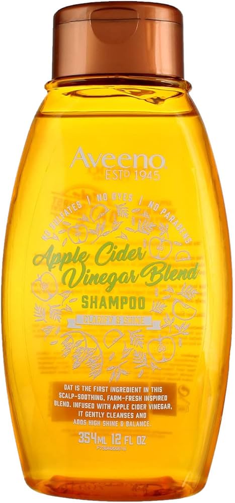 aveeno apple cider vinegar blend shampoo