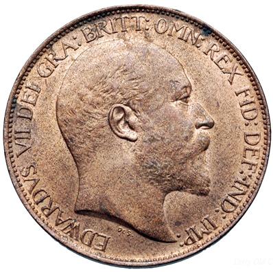 rare half penny coins