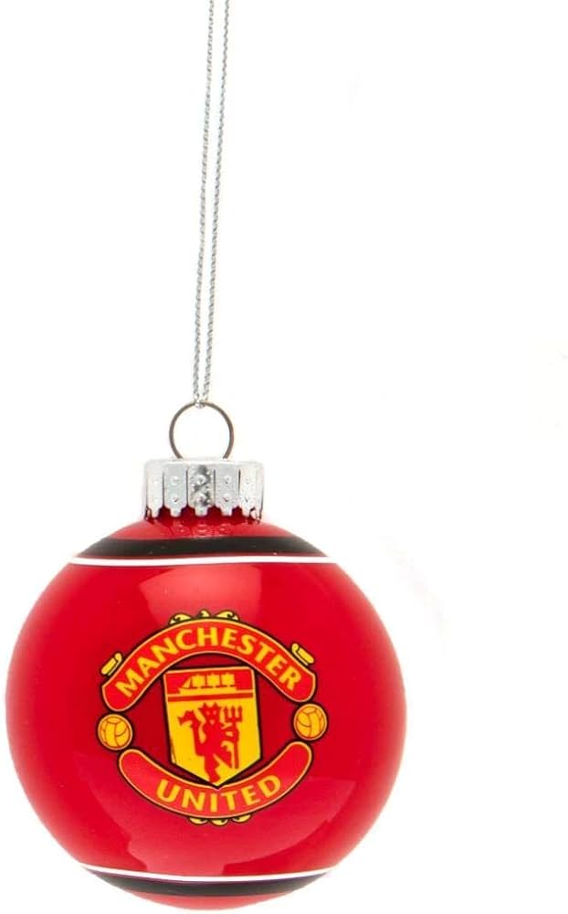 manchester united christmas ornament