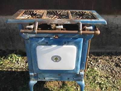vintage 3 burner gas stove