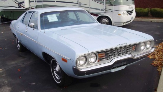 1972 plymouth satellite 4 door