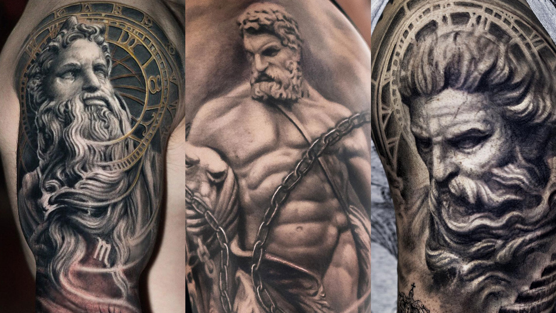 greek mythology gods tattoos