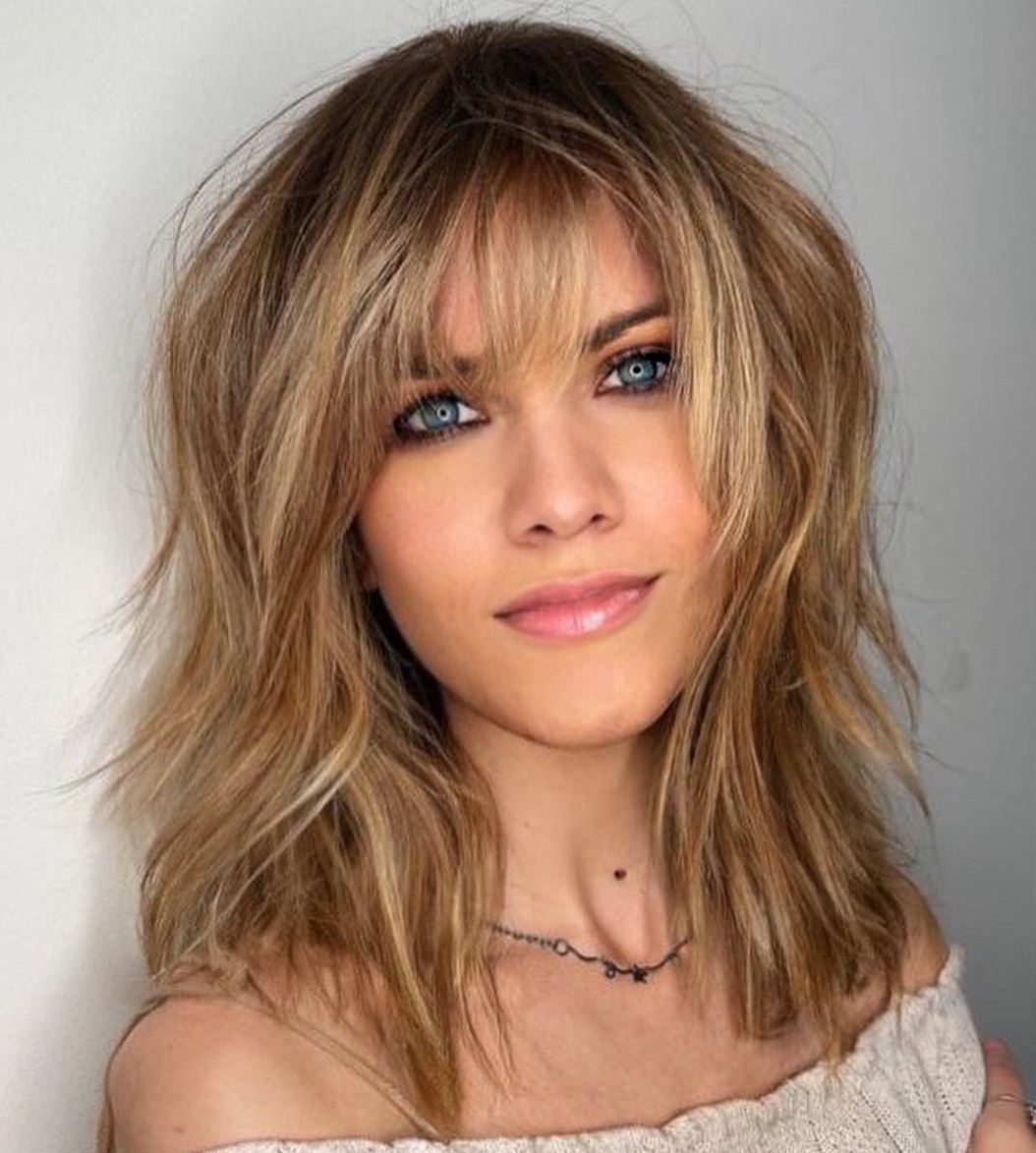 hairstyles for hair with bangs