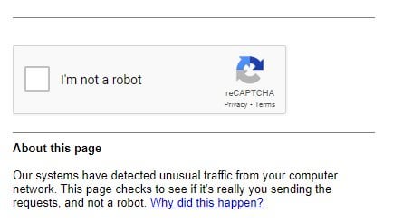 how to stop captcha on fanfiction net