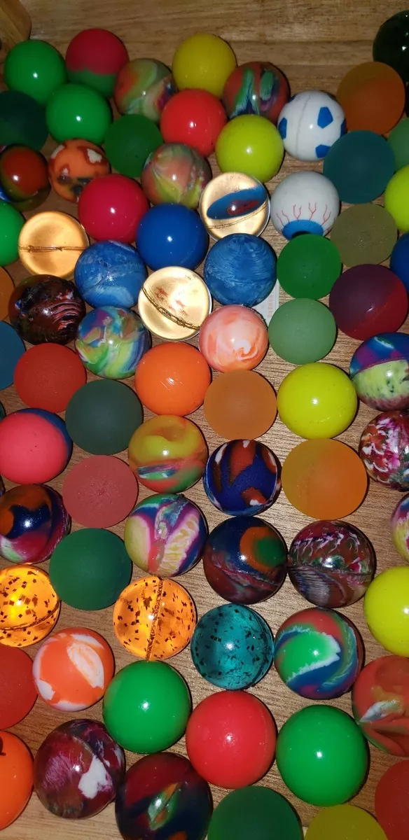 bouncy balls rubber