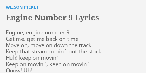 engine engine number 9 rap lyrics