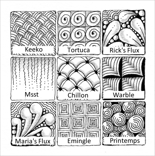 zentangle patterns