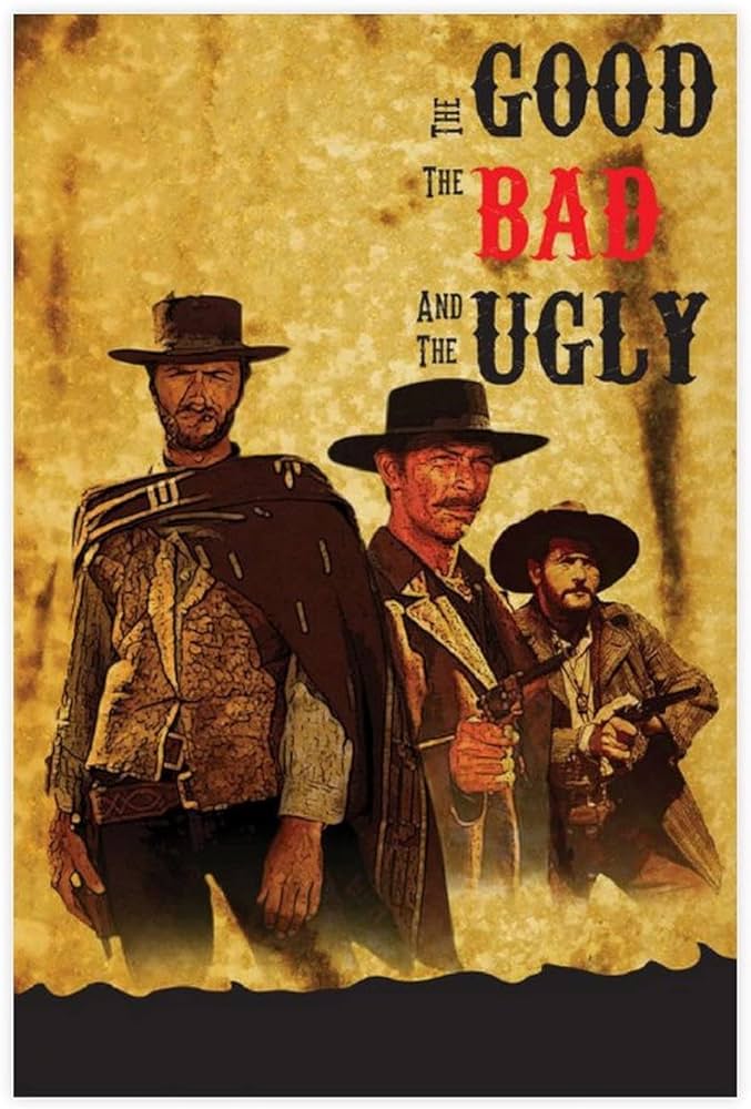 poster the good the bad and the ugly