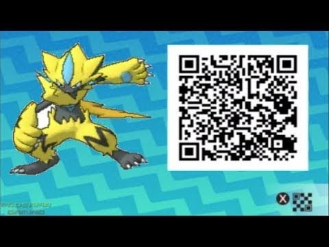 ultra sun qr pokemon