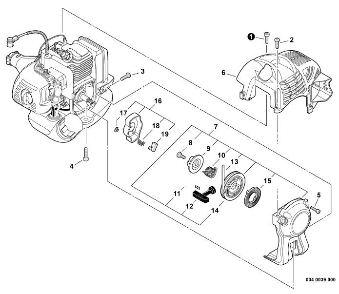 parts for echo weedeater