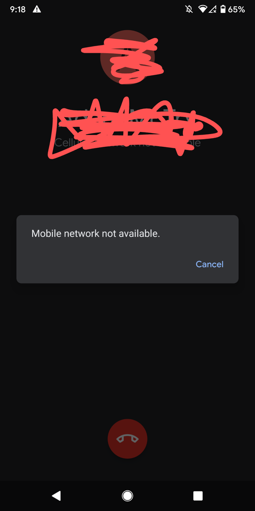 public mobile not working