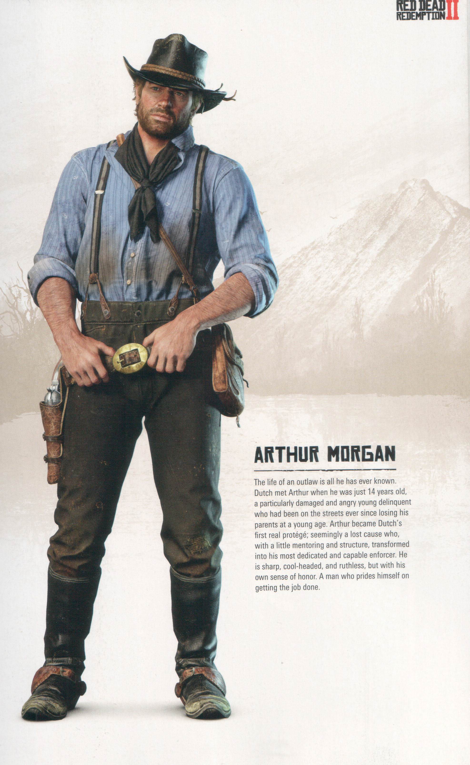 arthur morgan height