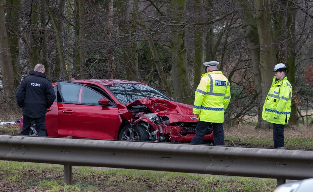 accident on a90 this morning