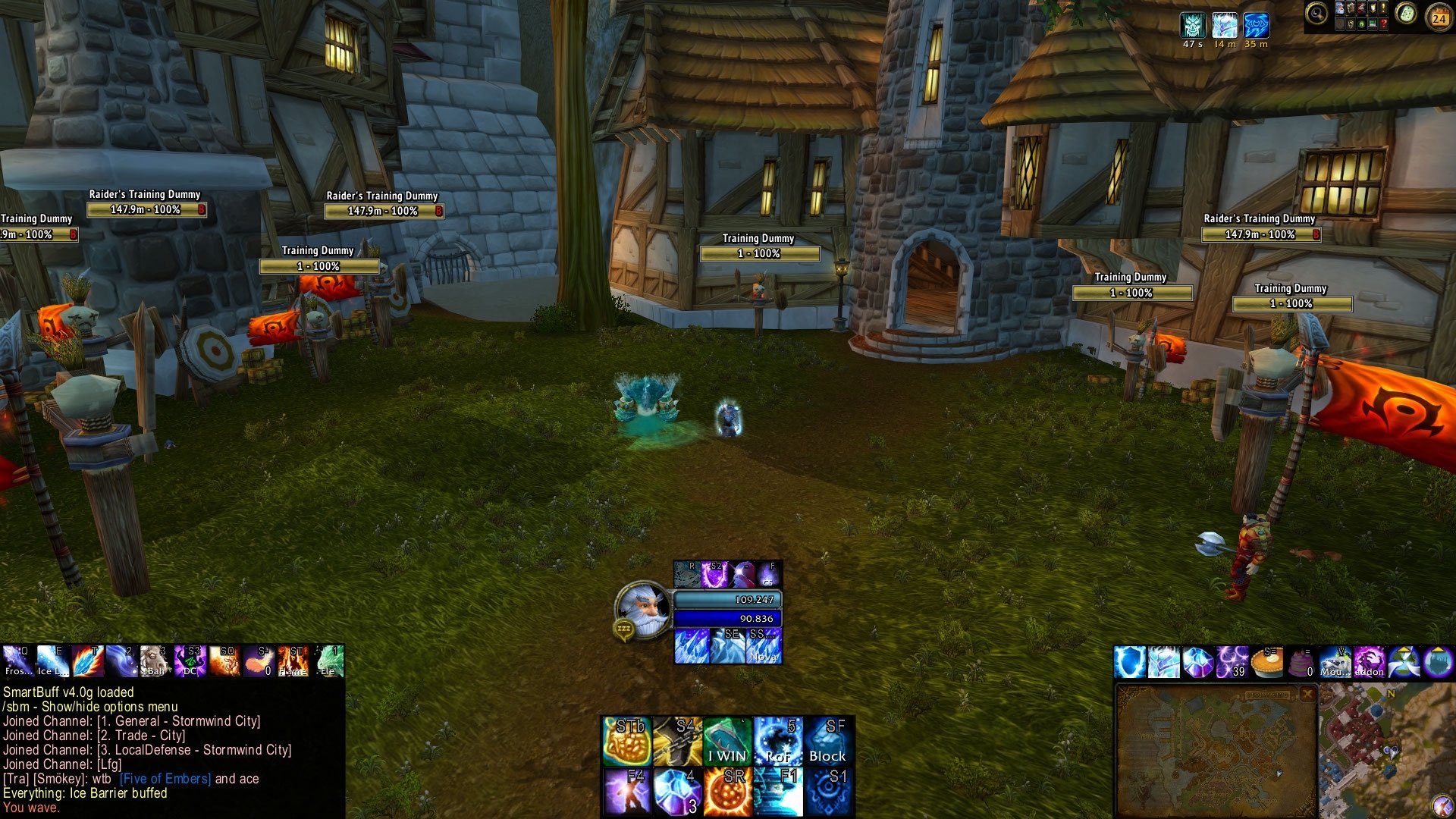 wow mage ui