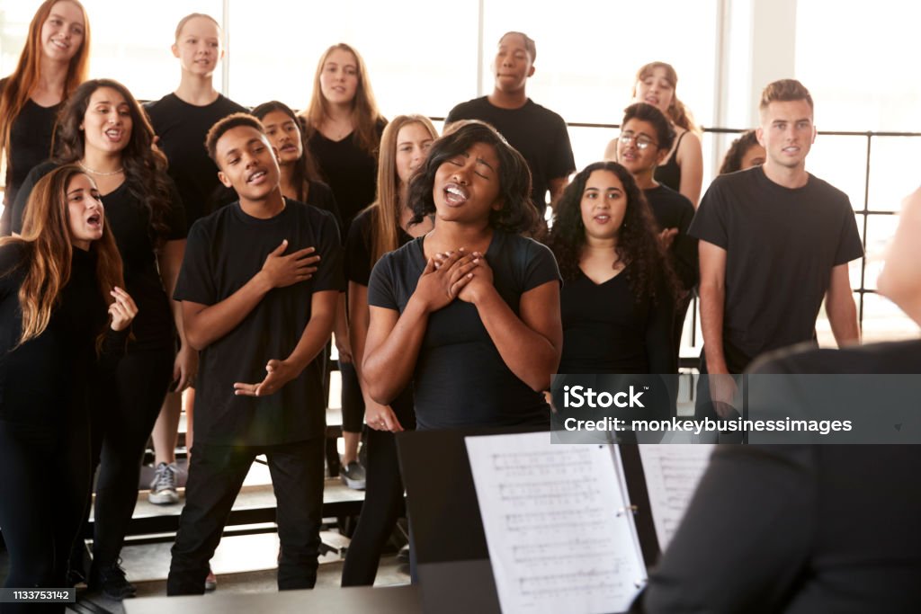 choir stock image