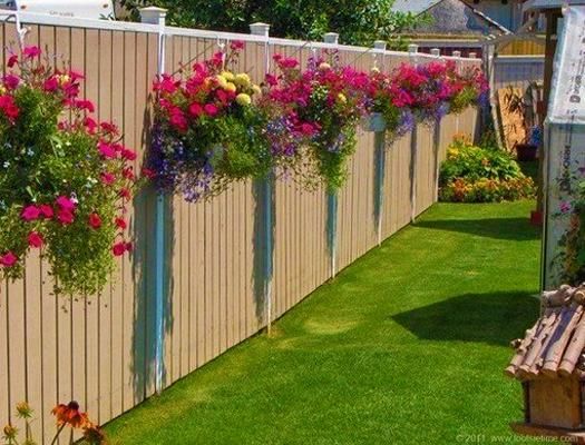 fence planters