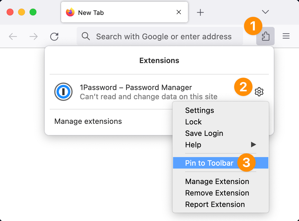 1password for firefox