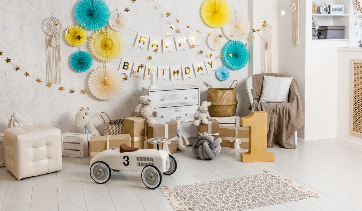 1st birthday decoration ideas at home