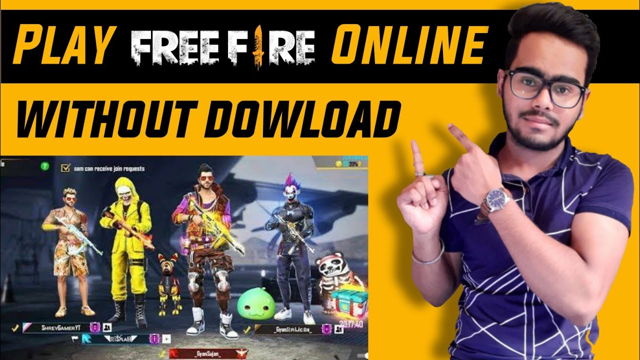 free fire play online without download