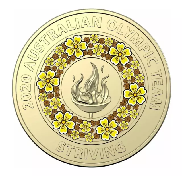 2020 aus olympic team coin