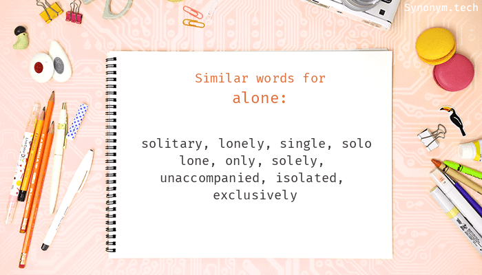 synonyms for alone