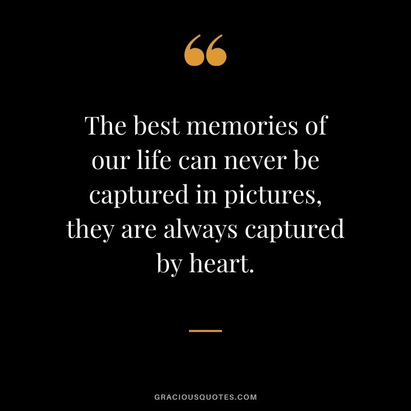 in memories quotes