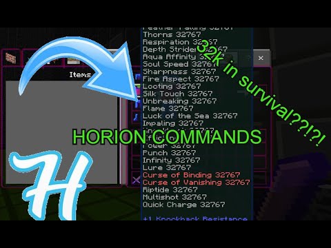 horion client commands