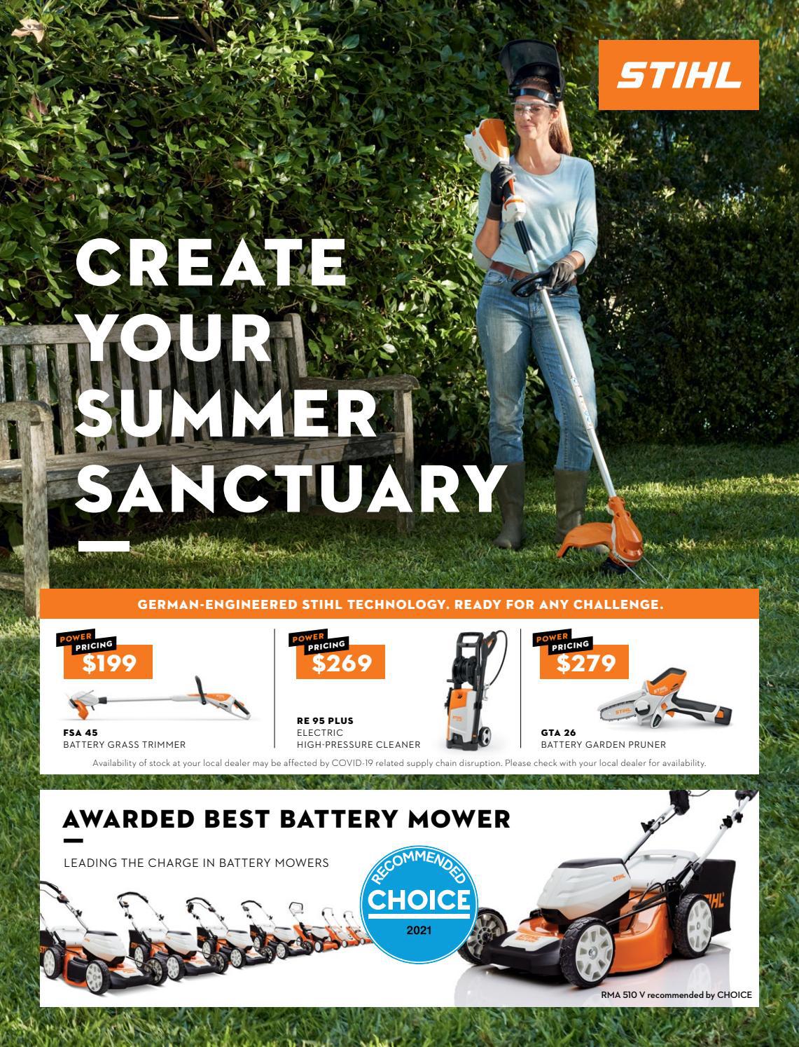 stihl catalogue sale