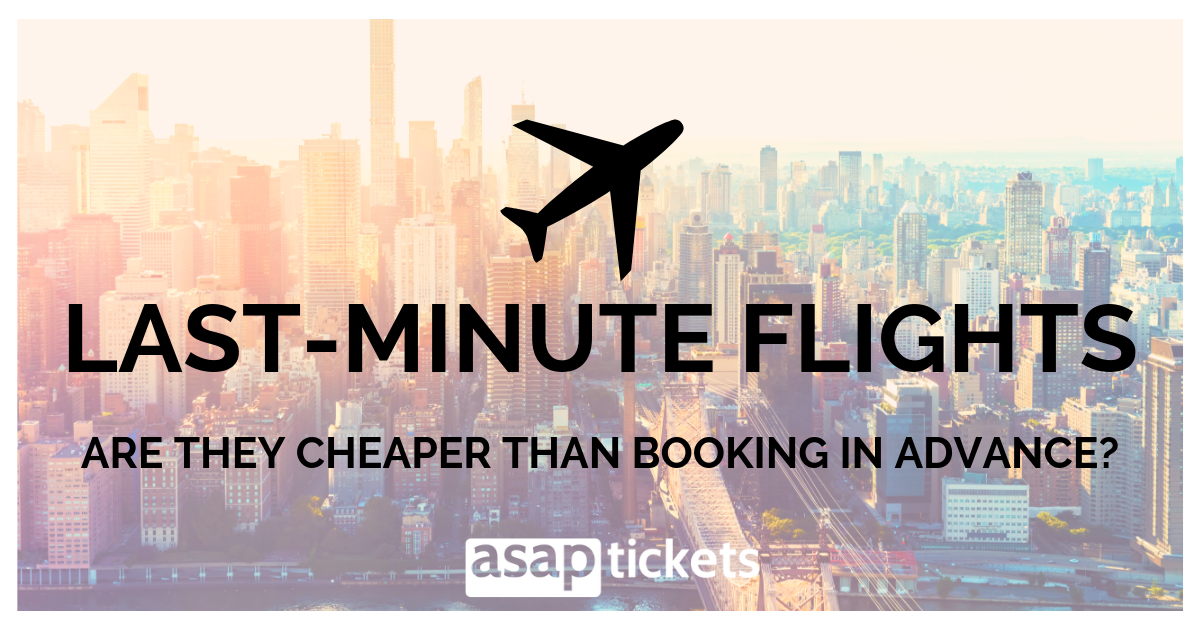 last minute fare deal