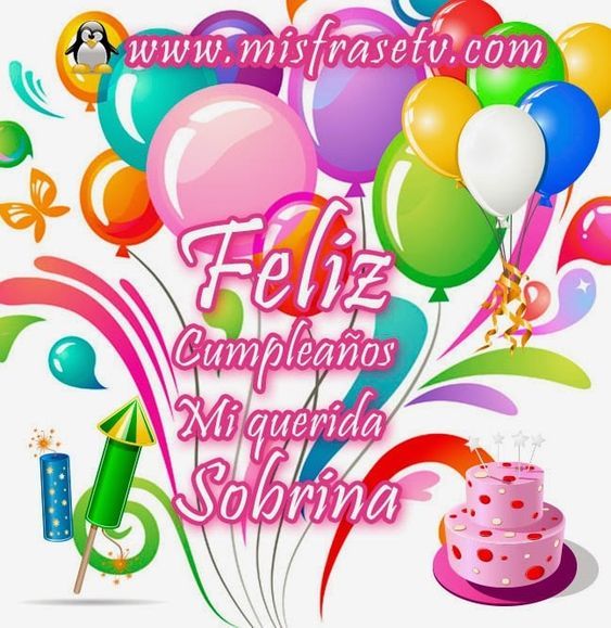 imagenes de cumpleaños para mi sobrina