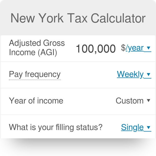 take home salary calculator new york