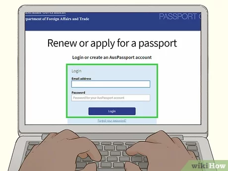 auspassport login